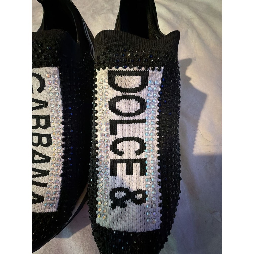 Crystal Embellished Sneakers Size 40 - Picture 2 of 11